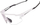 Syze sportive Rockbros 10172, UV400, unisex, të bardha
