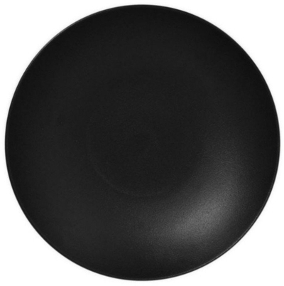 Pjatë e thellë porcelani RAK Porcelain Neo Fusion, 30 cm, set 6 copë, e zezë
