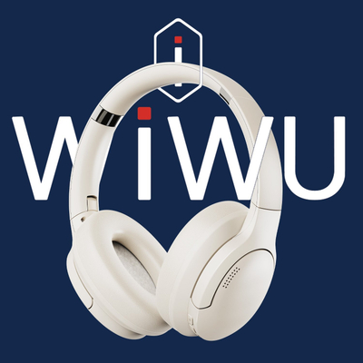 Kufje pa tela WiWU Soundcool TD 02, Bluetooth 5.3, 30 orë bateri, të bardha