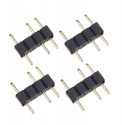 Konektor ARGB Gelid PN-ARGB-AT, 3 pin, për ventilatorë dhe shirita LED, i zi