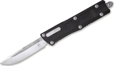 Thikë TOGO CobraTec Small Sidewinder OTF, çelik D2, trup alumini, e zezë