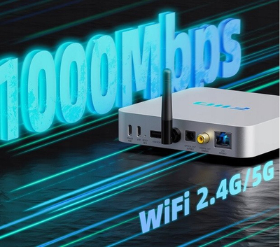 Marrës muzikor FiiO SR11, WiFi 2.4G 5G, Hi Res Audio, i zi