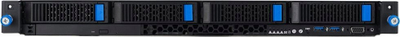 Server Asus Rack 1U RS300-E12-PS4, 350W, Intel C262, 4xDDR5, 80 PLUS