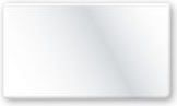 Xhepa vetëngjitës për karta vizite Herma 1421, 95x60mm, 24 copë, transparent