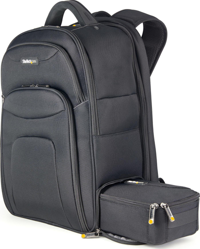 Shpinore për laptop StarTech.com, 17.3", me organizues për aksesorë, najlon balistik, e zezë
