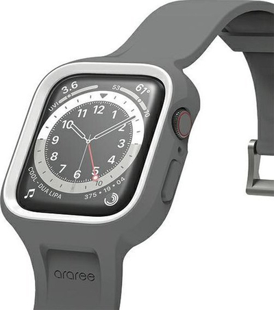 Rrip me mbrojtëse Araree Duple Pro për Apple Watch 40/41mm, AR70-01867C, gri