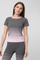 Bluzë Pegas T Shirt, për femra, madhësia XS, gri me rozë