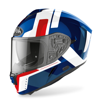 Helmetë integrale Airoh Spark Shogun 2022, madhësia 2XL, blu kuqe, shkëlqim