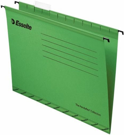 Dosje pezulluese Esselte Pendaflex Green 93018, A4, set 25 copë, jeshile