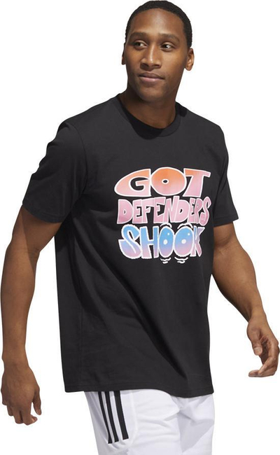 Bluzë sportive Adidas Got You Shook Tee M HK6727, pambuk, për burra, e zezë