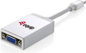 Adaper Equip Mini DisplayPort - D-Sub (VGA) 0.15m, i bardhë