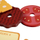 Lodër druri edukative Kruzzel 22673 Wooden Burger, set hamburgeri, shumëngjyrëshe