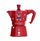 Xhezve moka Bialetti Moka Express Orsetto, 3 filxhanë, metal, e kuqe