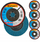 Disk lamelar SMART365 SM-19-125036S, P36, 125mm, për inoks