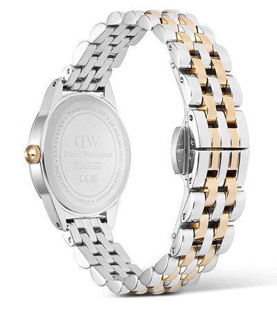 Orë dore për femra Daniel Wellington Ophelia Mini Two Tone Gold, e argjendtë/artë