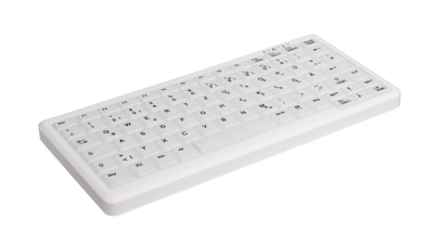 Tastierë Active Key AK-C4110, RF Wireless, QWERTZ, e bardhë