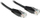 Kabllo rrjeti MicroConnect U UTP CAT6, 0.25m, PVC, e zezë