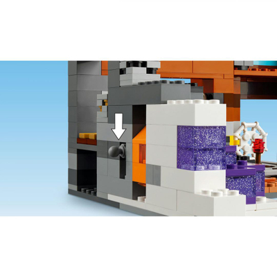 Set ndërtimi LEGO Minecraft Doll from Badlands 21263, lodër për lojëra me mend për kalamajtë