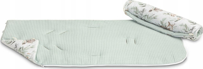 Qese gjumi për bebe Sensillo Waffle, 100x48 cm, me dre, e bardhë mente