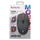 Mouse me kabllo ICON MB-057, 1000 dpi, klikim i heshtur, i zi