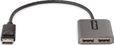 Adapter video StarTech 2 porta DisplayPort MST, Dual 4K 60Hz, kabllo 30cm, i zi
