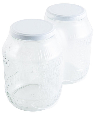 Kavanoz qelqi Canyon, 1700 ml, set 2 copë, me kapak