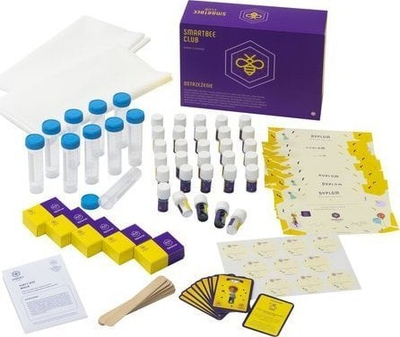 Set eksperimental SmartBee PartyBox Little Chemist, lojë kimie, për kalamaj