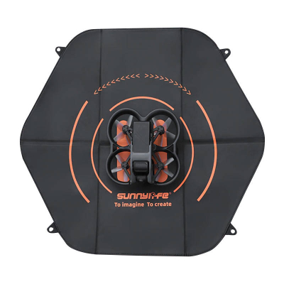 Tapet ulje droni Sunnylife Landing Pad, 60cm, i palosshëm, dyanshëm kuqe e zezë