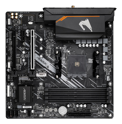 Pлоча Gigabyte B550M AORUS ELITE AX, лежиште AM4, DDR4, mATX