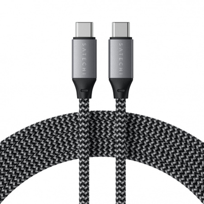 Kabllo karikimi Satechi, USB-C - USB-C, 2m, e hirtë
