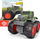 Lodër traktor Dickie Toys Fendt Monster, me fërkim, 9 cm, jeshil