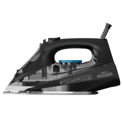 Hekur me avull Black+Decker BXIR2805E, 2600W, pllakë qeramike, blu