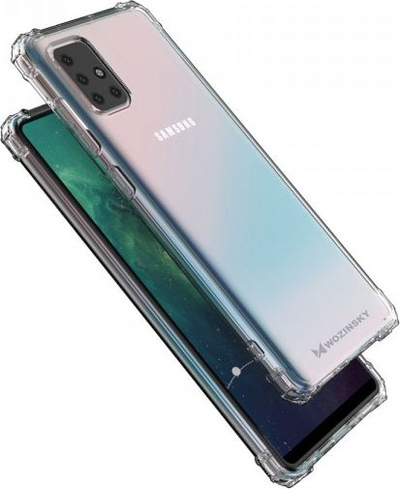 Maskë telefoni Wozinsky Anti Shock për Samsung Galaxy M51, xhel TPU, transparente