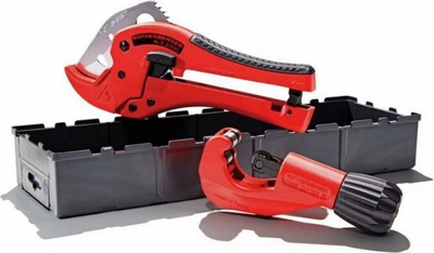 Set për me pre tuba plastike Rothenberger HWZ TC 35 edhe Rocut TC 42, në Robox