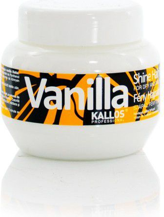 Maskë flokësh Kallos Vanilla Shine, 275 ml, për flokë të thatë