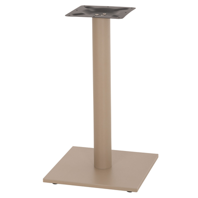 Bazë tavoline metalike HM421.25, 40x40x72cm, ngjyra cappuccino