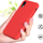 Mbrojtëse silikoni për Xiaomi Mi Note 10, standard, e kuqe