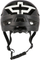 Helmet biçiklete Nils MTW208, In-mold, 53-58 cm, i zi e bardhë