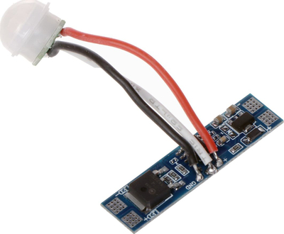 Swich për shirita LED Adviti AD-TL-6497/S-R, sensor lëvizjeje PIR, 5-24V, i bardhë