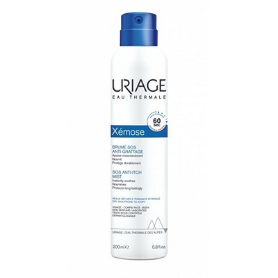 Sprej Uriage Xémose (SOS Anti-Itch Mist), 200 ml