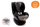 Jastëk ajrosës për ulëse auto AeroMoov Grupi 1, material 3D, pambuk organik, antracit