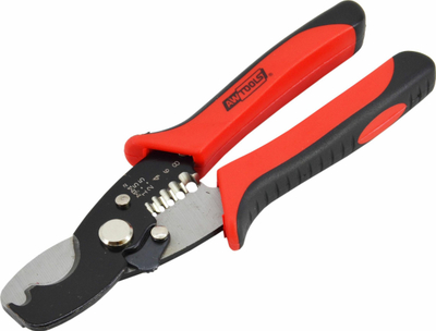Pseta për kabllo Awtools, për prerje dhe zhveshje izolimi, dorezë ergonomike