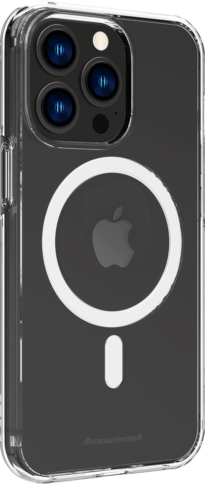 Mbrojtëse D Bramante Iceland Pro për iPhone 13 Pro, MagSafe, transparente