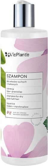 Shampon për flokë Vis Plantis, 400ml, i bardhë