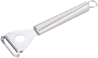 Qërues frutash dhe perimesh Alpina, çelik inox, 19 cm, argjendtë