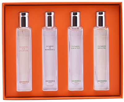 Set Hermes Jardins, 4 x 15 ml
