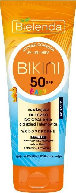 Qumësht trupi për diell Bielenda Bikini, SPF50, i papërtypshëm nga uji, 125ml