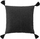 Jastëk dekorativ Douceur d'intérieur Cotton, 40x40 cm, pambuk, i zi