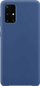 Maskë silikoni Hurtel për Samsung Galaxy A72 4G, fleksibile, blu e errët