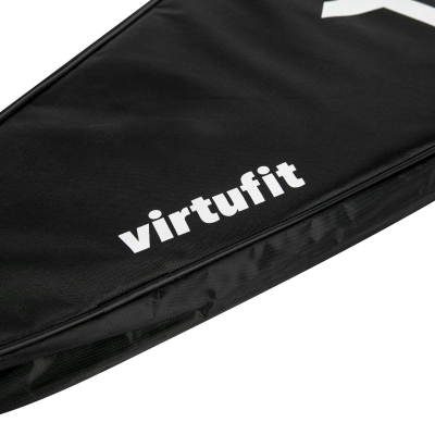 Çantë mbrojtëse për raketë padeli VirtuFit, najlon, me rrip shpatulle, ngjyrë e zezë